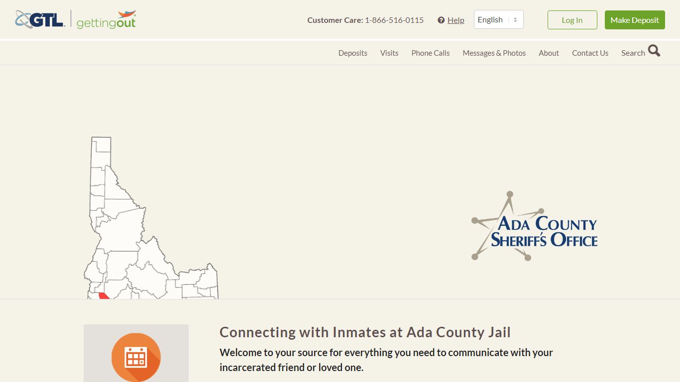 Ada County Jail - Inmate Calls and Video Visits - GettingOut